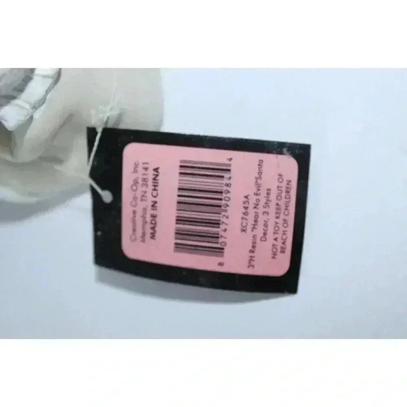 Creativeco-op Set of 3 Vintage Santas, Whimsical, Farmhouse BOHO Decor 3 " NWT - Picture 11 of 13